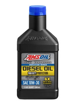 AMSOIL SIGNATURE SERIES 10W-30 100% SYNTHETIC MAX-DUTY DIESEL OIL