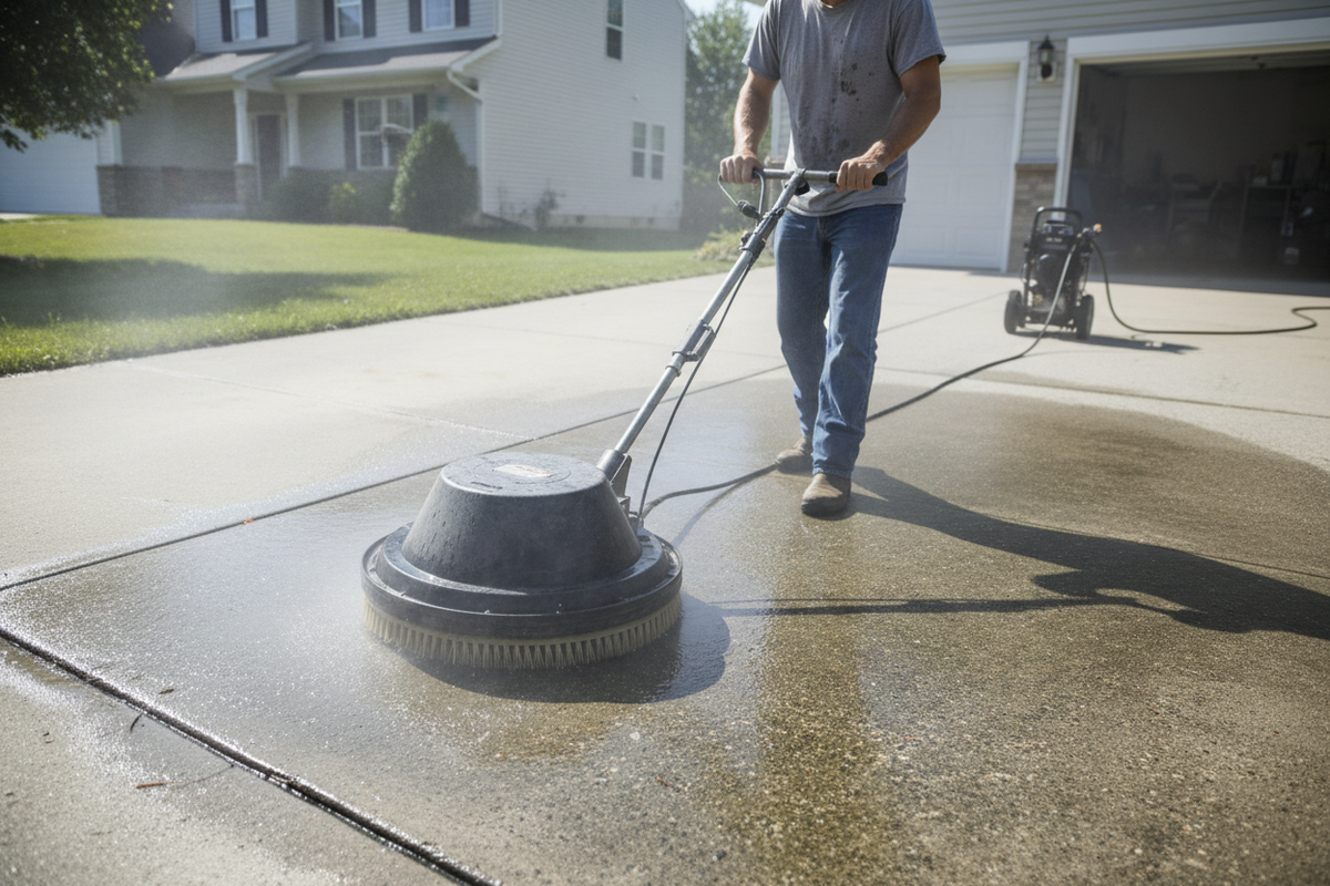 Concrete Cleaning