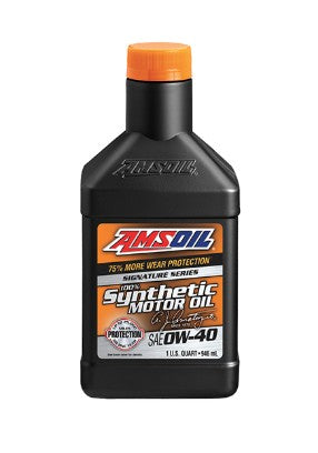 AMSOIL Signature Series 0W-40 100% Synthetic Motor Oil