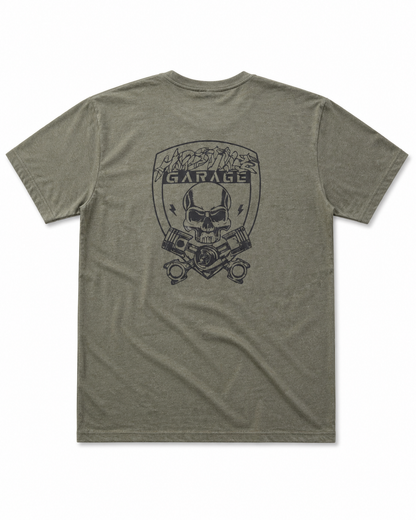 Shield Tee - OD Green