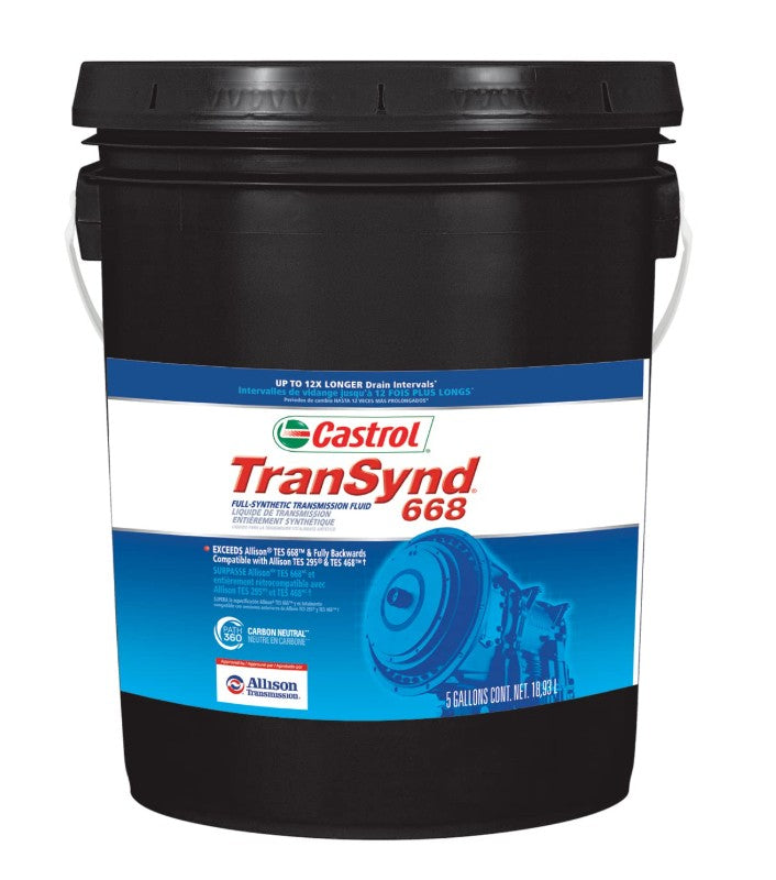 Castrol TranSynd 668 Full-Synthetic Automatic Transmission Fluid